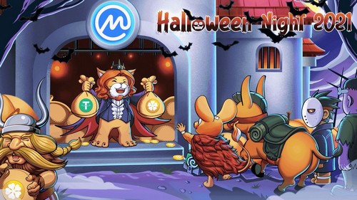 Lucky Lion CoinMarketCap Happy Halloween