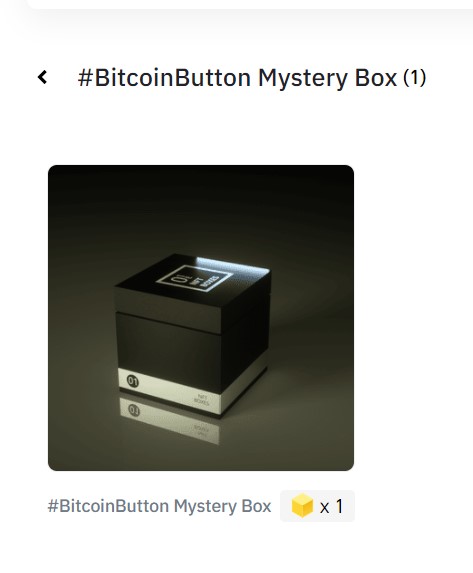 BitcoinButton Mystery Box x 1